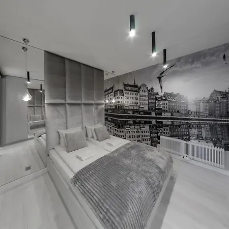 Lägenhet Elite Granaria Luxury Gdańsk